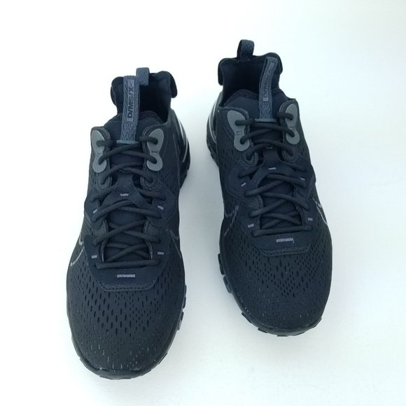 Nike React Vision Men's Running Shoes D/MS/X Triple Black CD4373 004 Sizes 9-13 - Picture 4 of 8